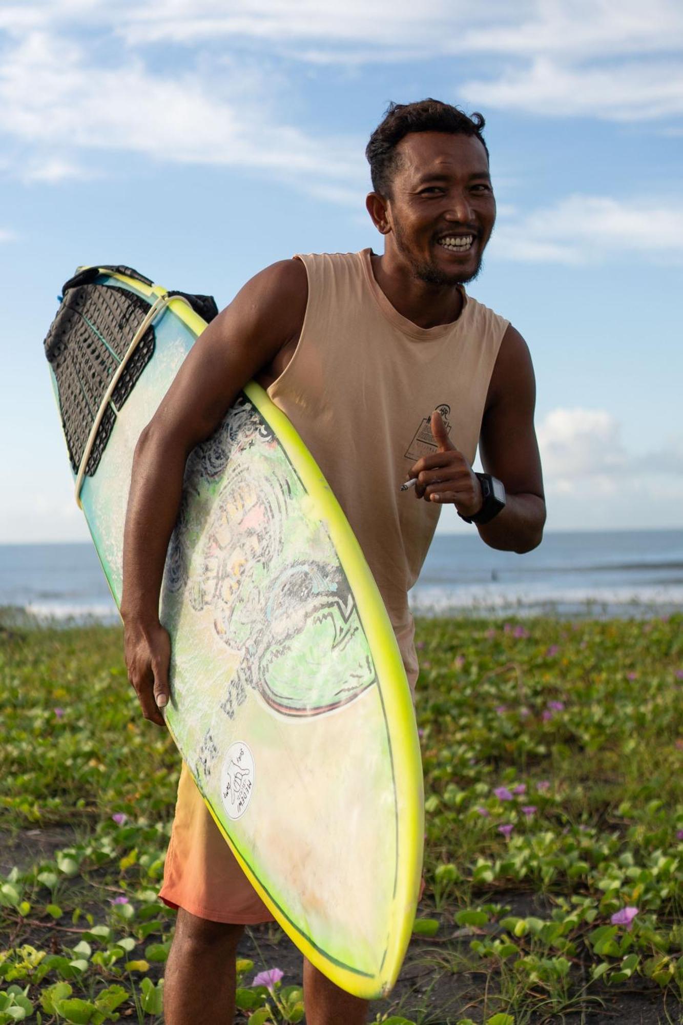 Hotel Medewi Secret SurfCamp Pulukan Exterior foto