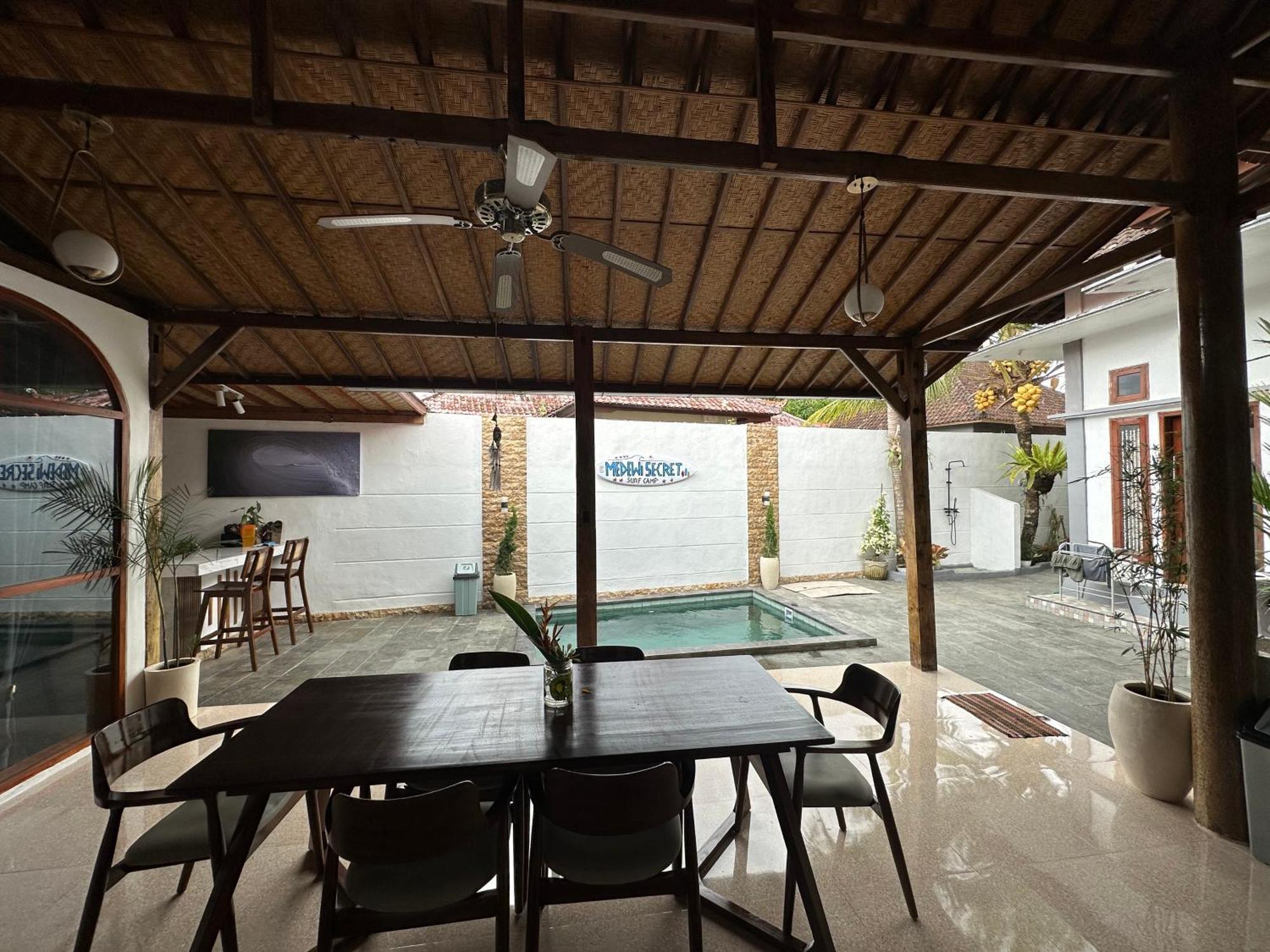Hotel Medewi Secret SurfCamp Pulukan Exterior foto